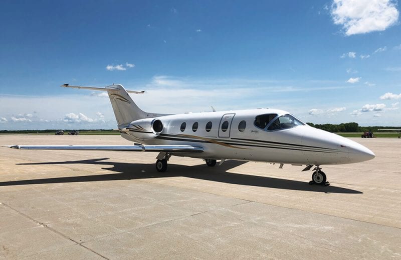 Beechjet CoolView side cockpit windows