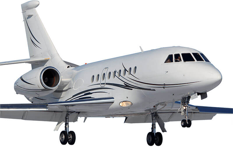 Dassault Falcon transparencies