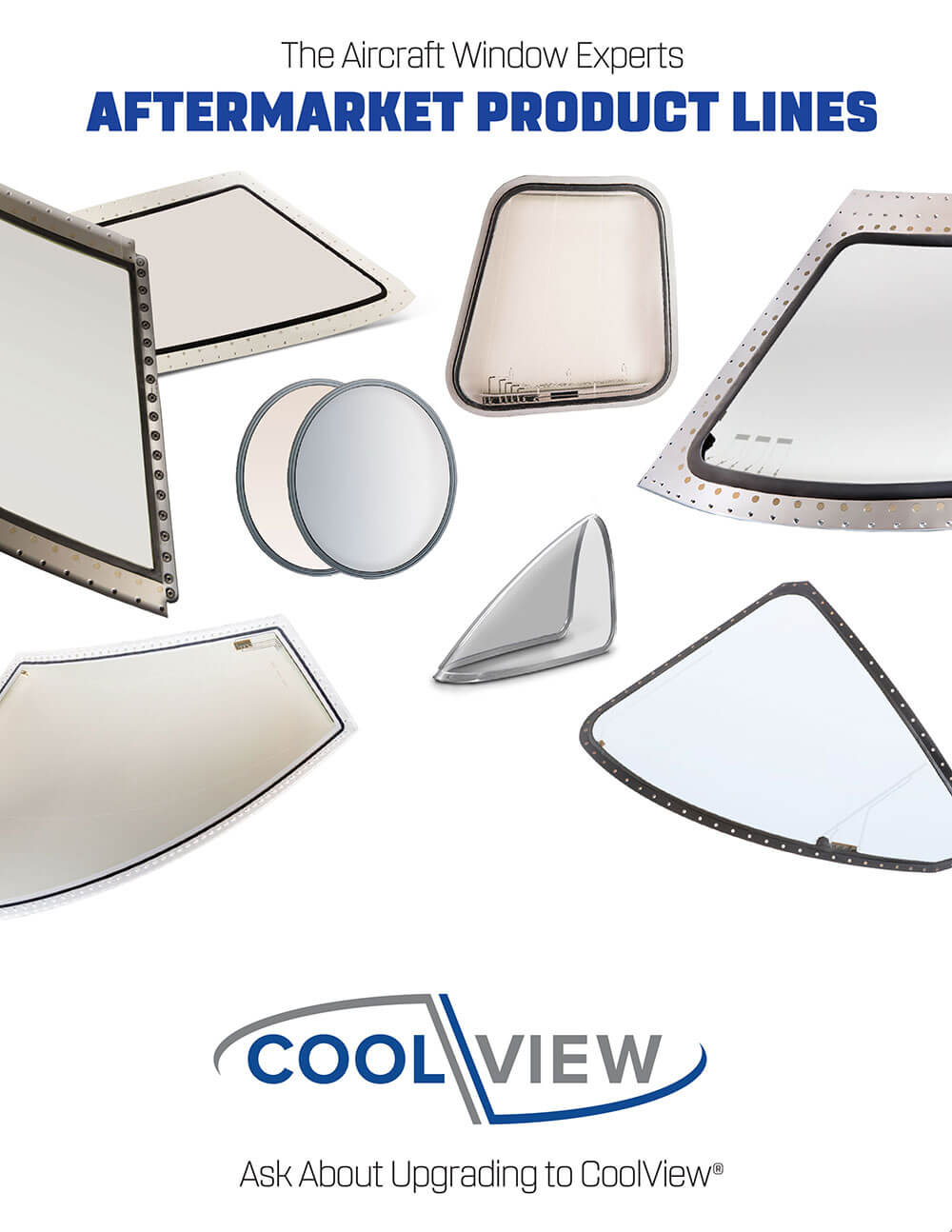 Aftermarket Replacement Aircraft Windows FAA/PMA Approved